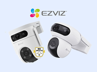 Обзор умных камер EZVIZ с двумя объективами