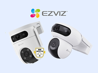 Обзор умных камер EZVIZ с двумя объективами